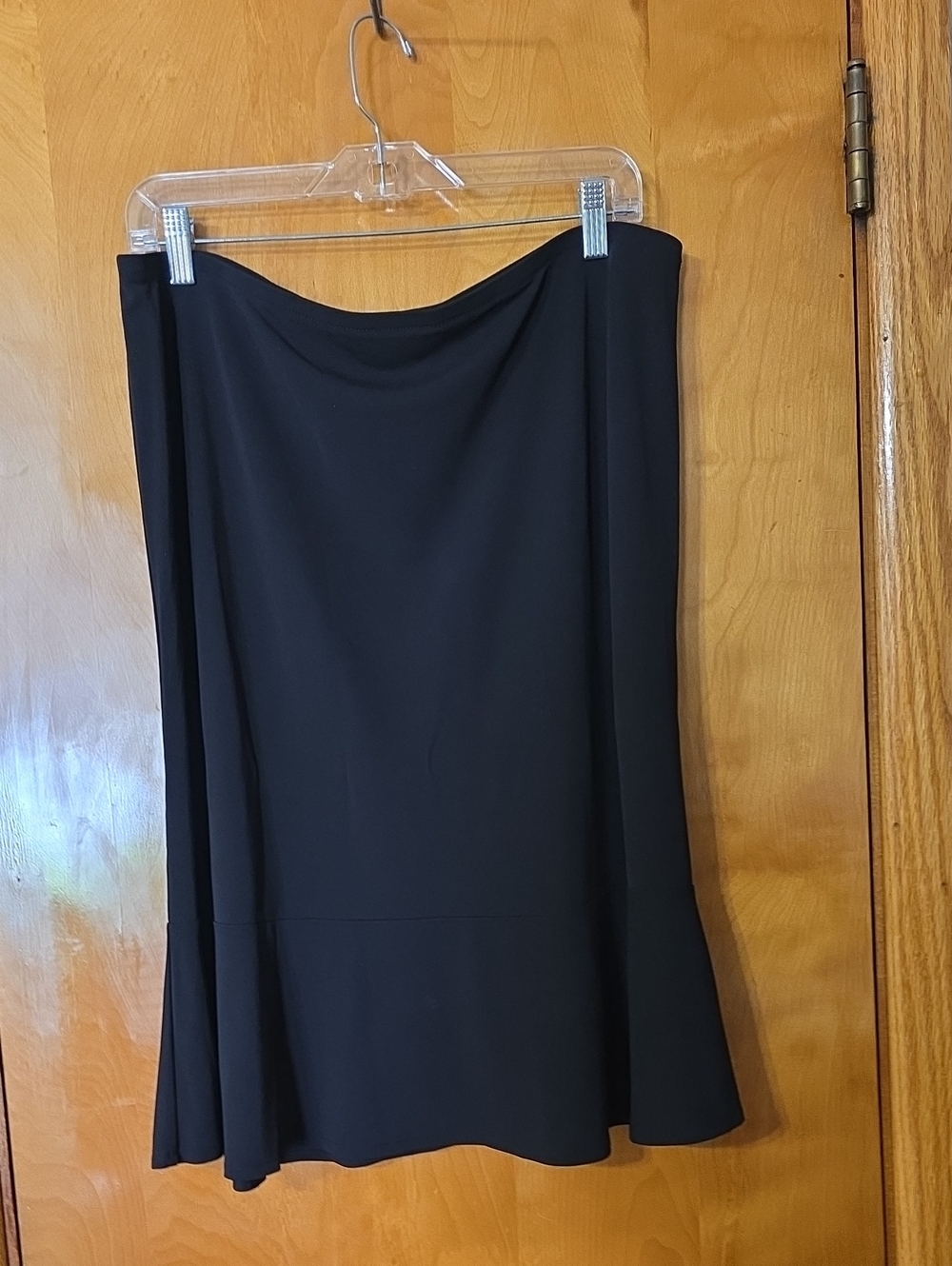 New York & Company Black A-Line Flared Skirt NEW YORK & COMPANY